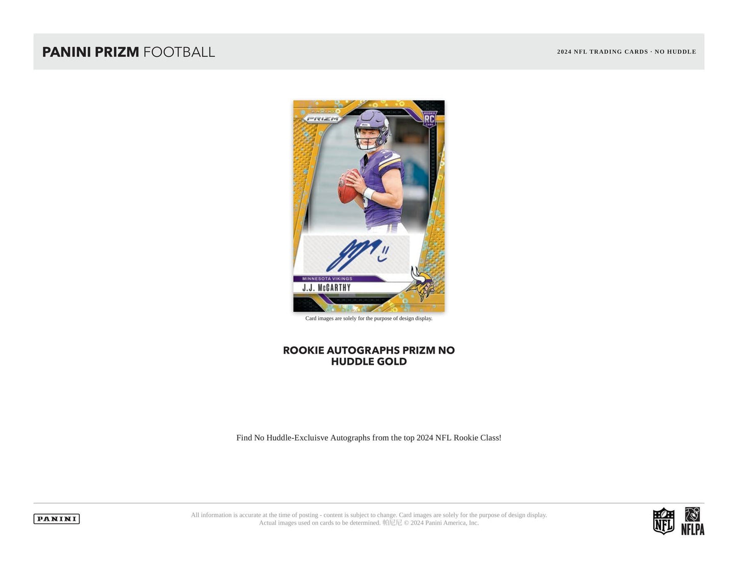 2024 Panini Prizm Football No Huddle Pack
