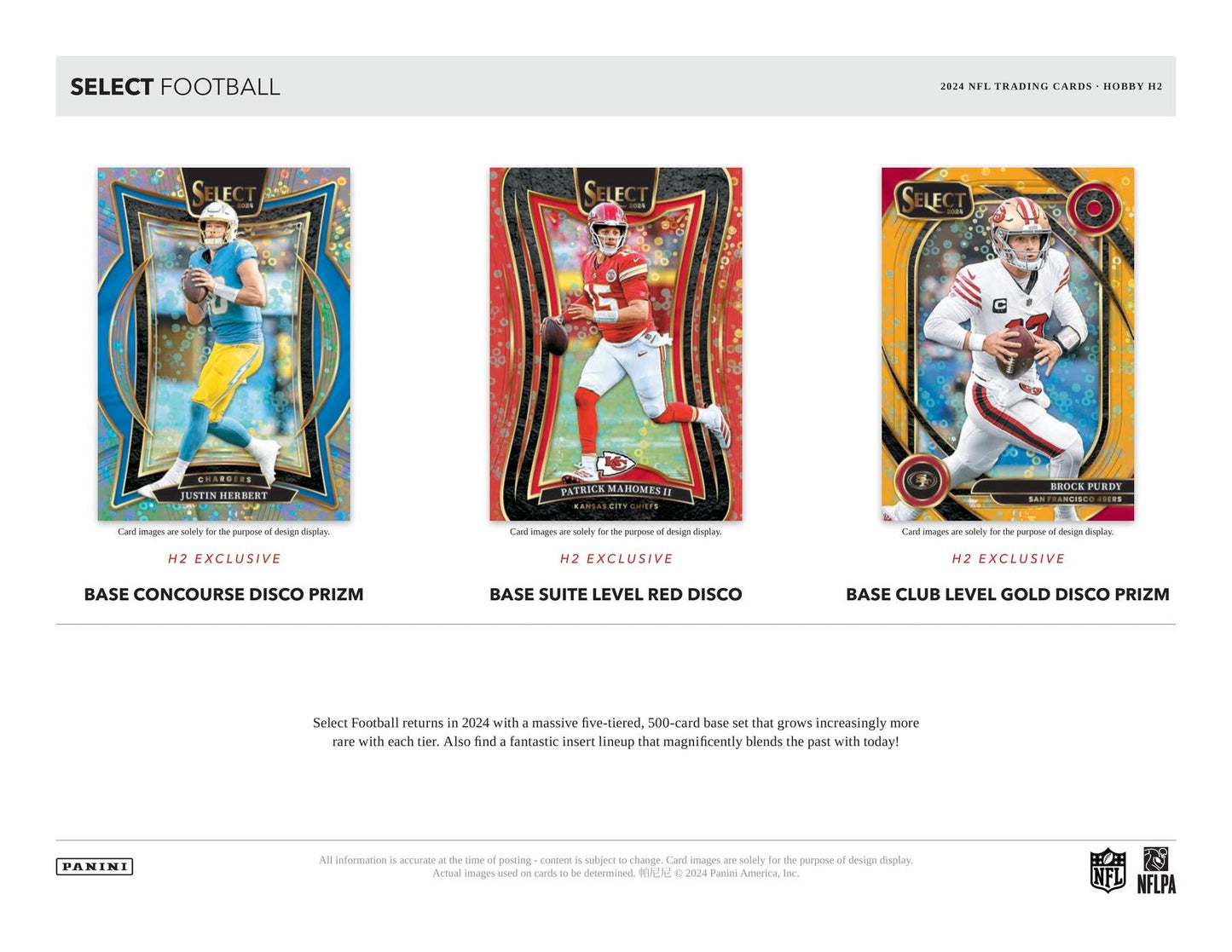 2024 Panini Select Football H2 Pack