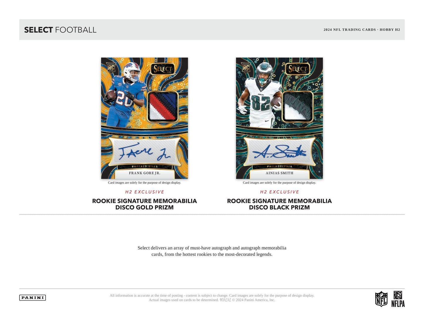 2024 Panini Select Football H2 Pack