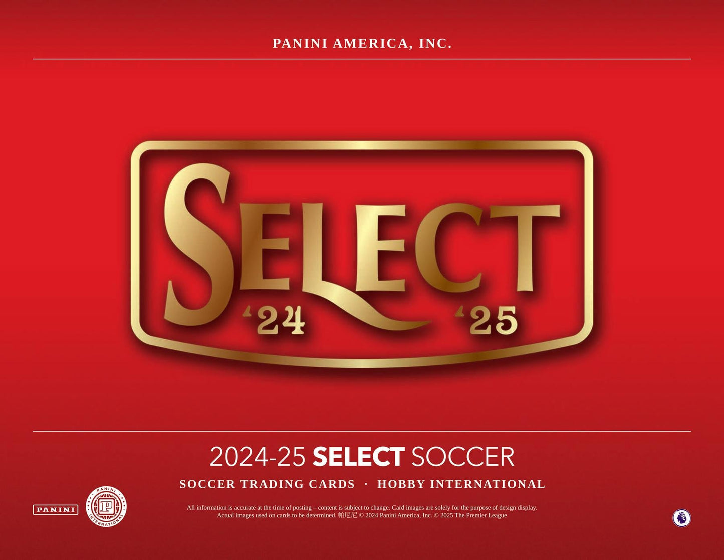 2024/25 Panini Select Premier League EPL Soccer International Hobby