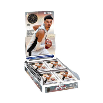 compare product 2023-24 Topps Chrome Basketball Hobby Box