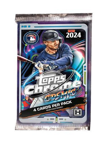 compare product 2024 Topps Cosmic Chrome Baseball Hobby Pack