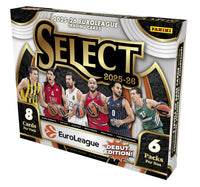 2025/26 Panini Select EuroLeague Basketball Hobby