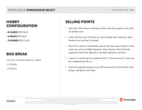 2025/26 Panini Select EuroLeague Basketball Hobby