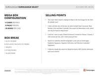 2025/26 Panini Select EuroLeague Basketball Mega Hobby