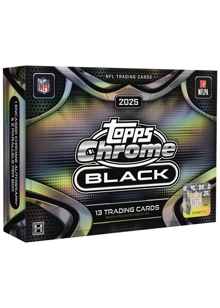 2025 Topps Chrome Black Football Hobby