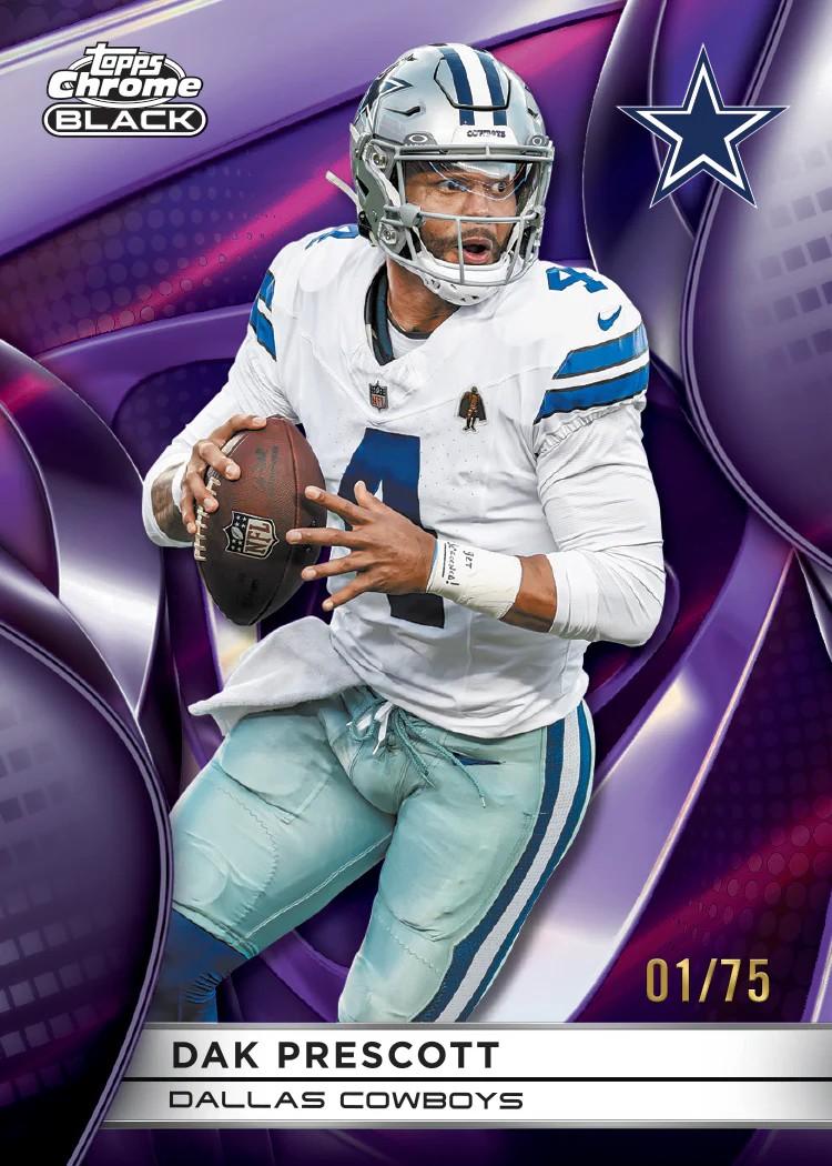 2025 Topps Chrome Black Football Hobby