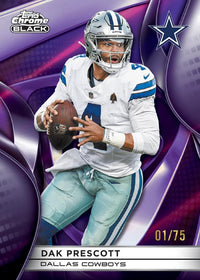 2025 Topps Chrome Black Football Hobby