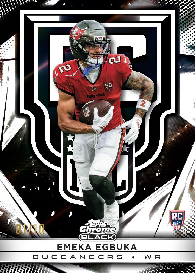 2025 Topps Chrome Black Football Hobby
