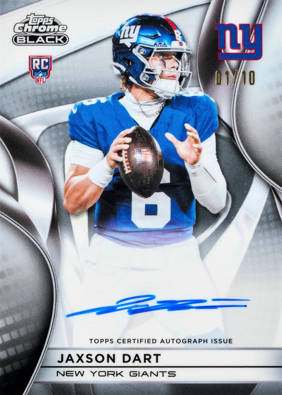 2025 Topps Chrome Black Football Hobby