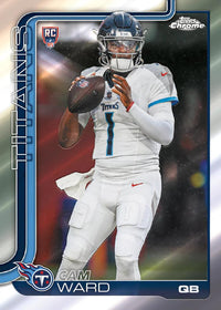 2025 Topps Chrome Football Mega