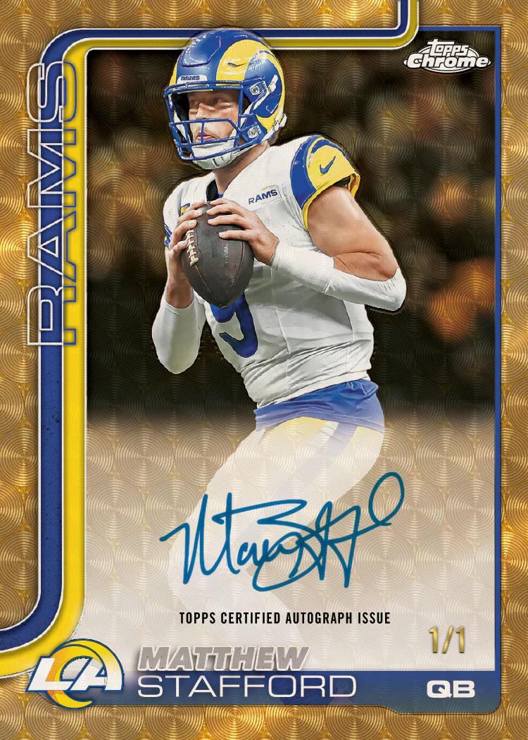 2025 Topps Chrome Football Mega