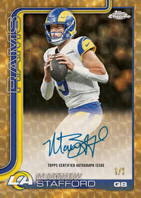 2025 Topps Chrome Football Hobby Jumbo