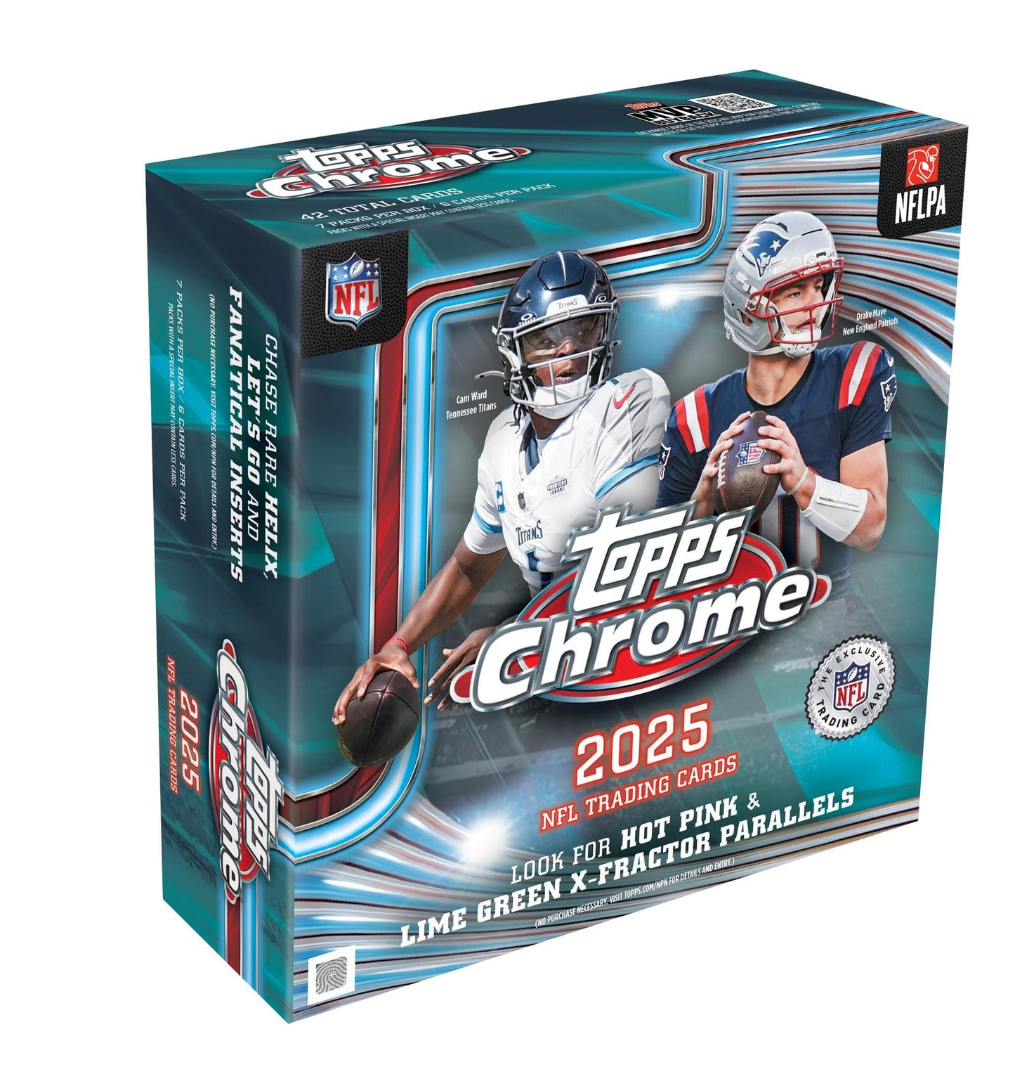 2025 Topps Chrome Football Mega