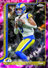 2025 Topps Chrome Football Sapphire Edition