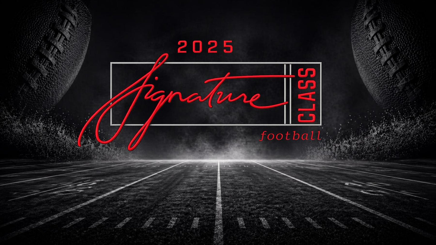 2025 Topps Signature Class Football Hobby