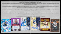 2025 Topps Signature Class Football Hobby