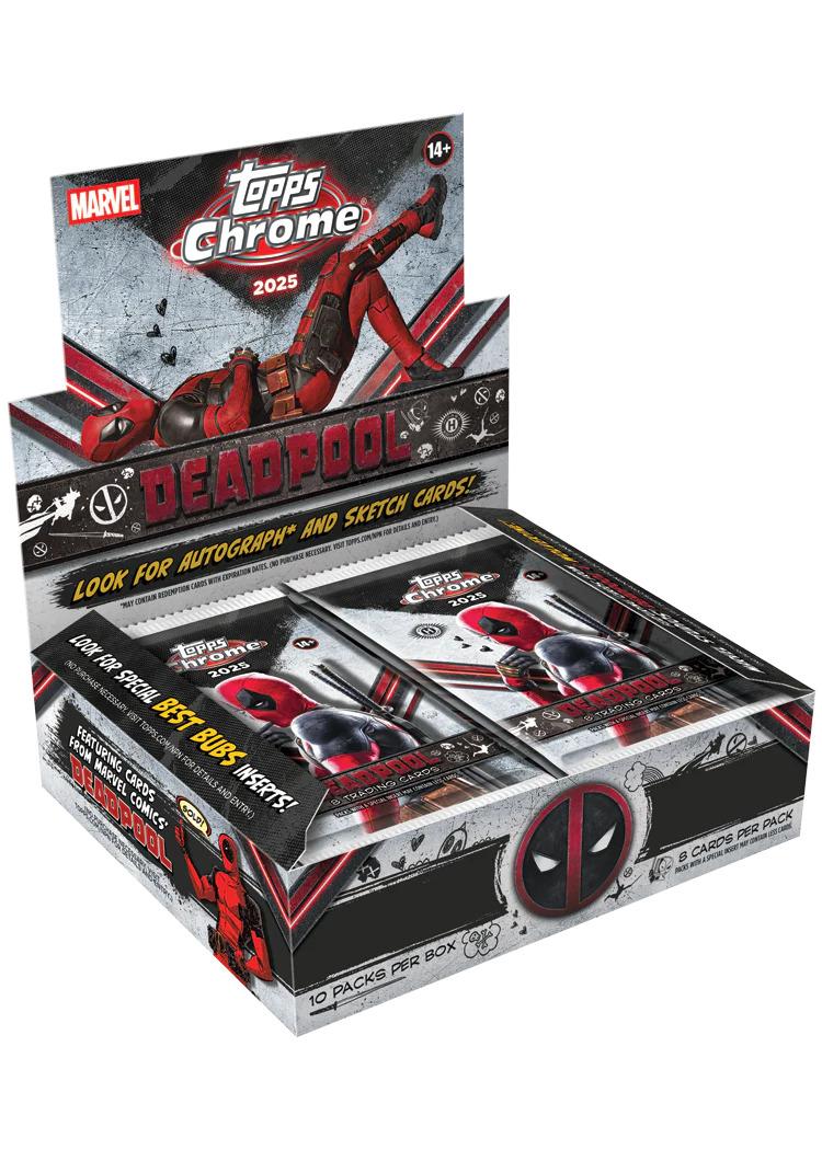 2025 Topps Deadpool Chrome Hobby