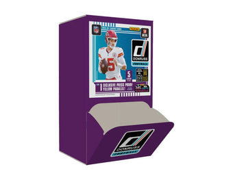 compare product 2025 Donruss Football Gravity Feed 6 Box Case