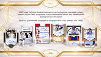2025 Topps Definitive Collection Baseball Hobby