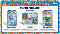 2025 Topps Crystal 30 Years of Toy Story Hobby