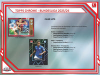 2025/26 Topps Chrome Bundesliga Soccer Hobby