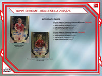 2025/26 Topps Chrome Bundesliga Soccer Hobby