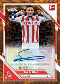 2025/26 Topps Chrome Bundesliga Soccer 7-Pack Blaster