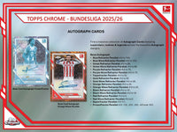 2025/26 Topps Chrome Bundesliga Soccer 7-Pack Blaster