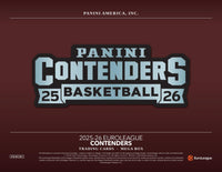2025/26 Panini Contenders EuroLeague Basketball Mega Hobby