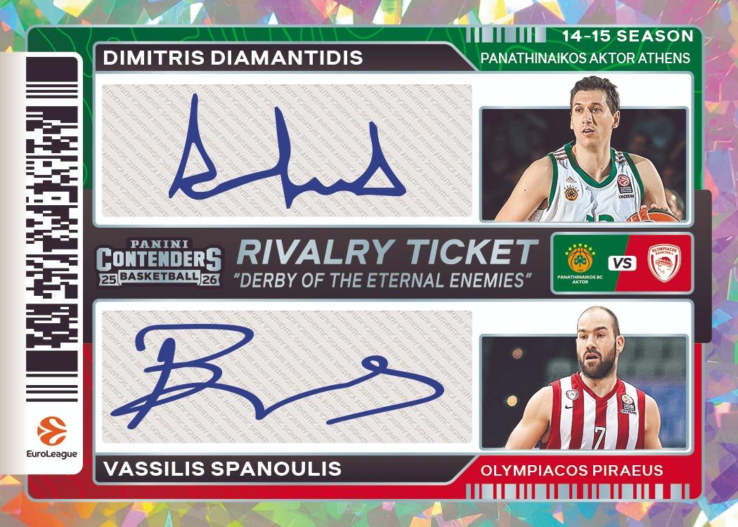 2025/26 Panini Contenders EuroLeague Basketball Hobby