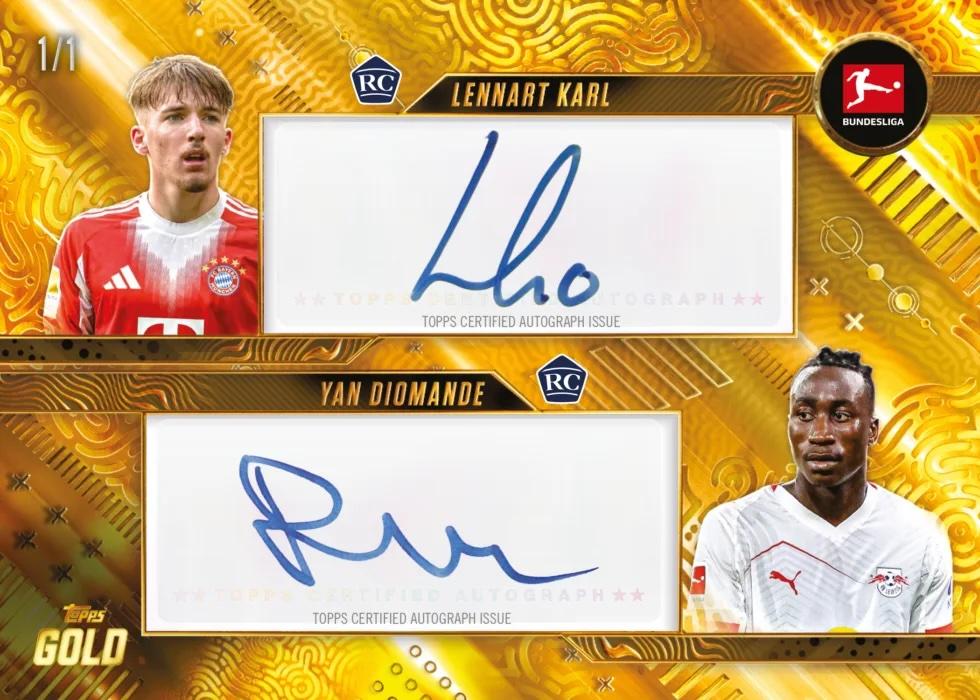 2025/26 Topps Gold Bundesliga Soccer Hobby Box