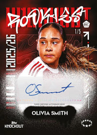 2025/26 Topps UEFA Women's Champions League Soccer Knockout Hobby Box