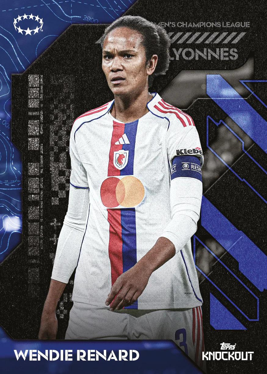 2025/26 Topps UEFA Women's Champions League Soccer Knockout Hobby Box