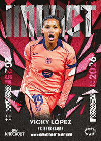 2025/26 Topps UEFA Women's Champions League Soccer Knockout Hobby Box