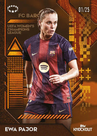 2025/26 Topps UEFA Women's Champions League Soccer Knockout Hobby Box