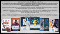 2025/26 Topps Signature Class Basketball Hobby