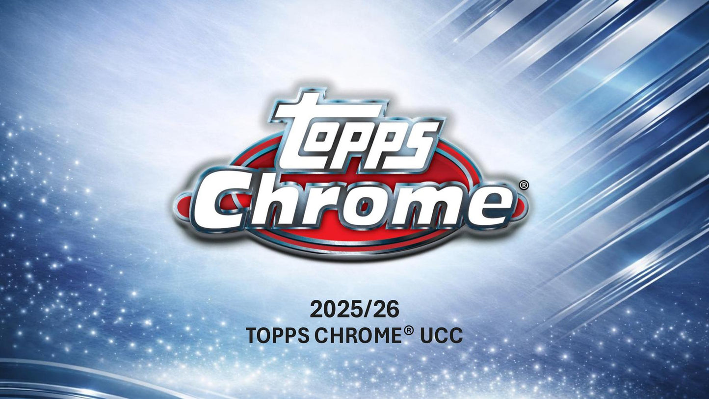 2025/26 Topps Chrome UEFA Club Competitions Soccer Hobby