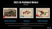 2025/26 Upper Deck Parkhurst Hockey Hobby