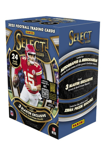 compare product 2025 Panini Select Football 6-Pack Hobby Blaster