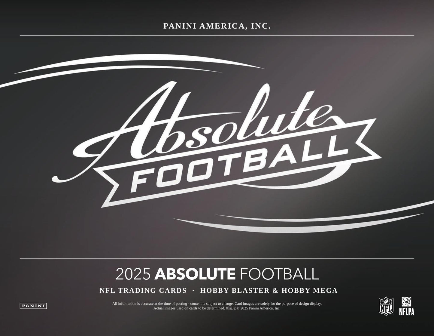 2025 Panini Absolute Football Hobby Mega