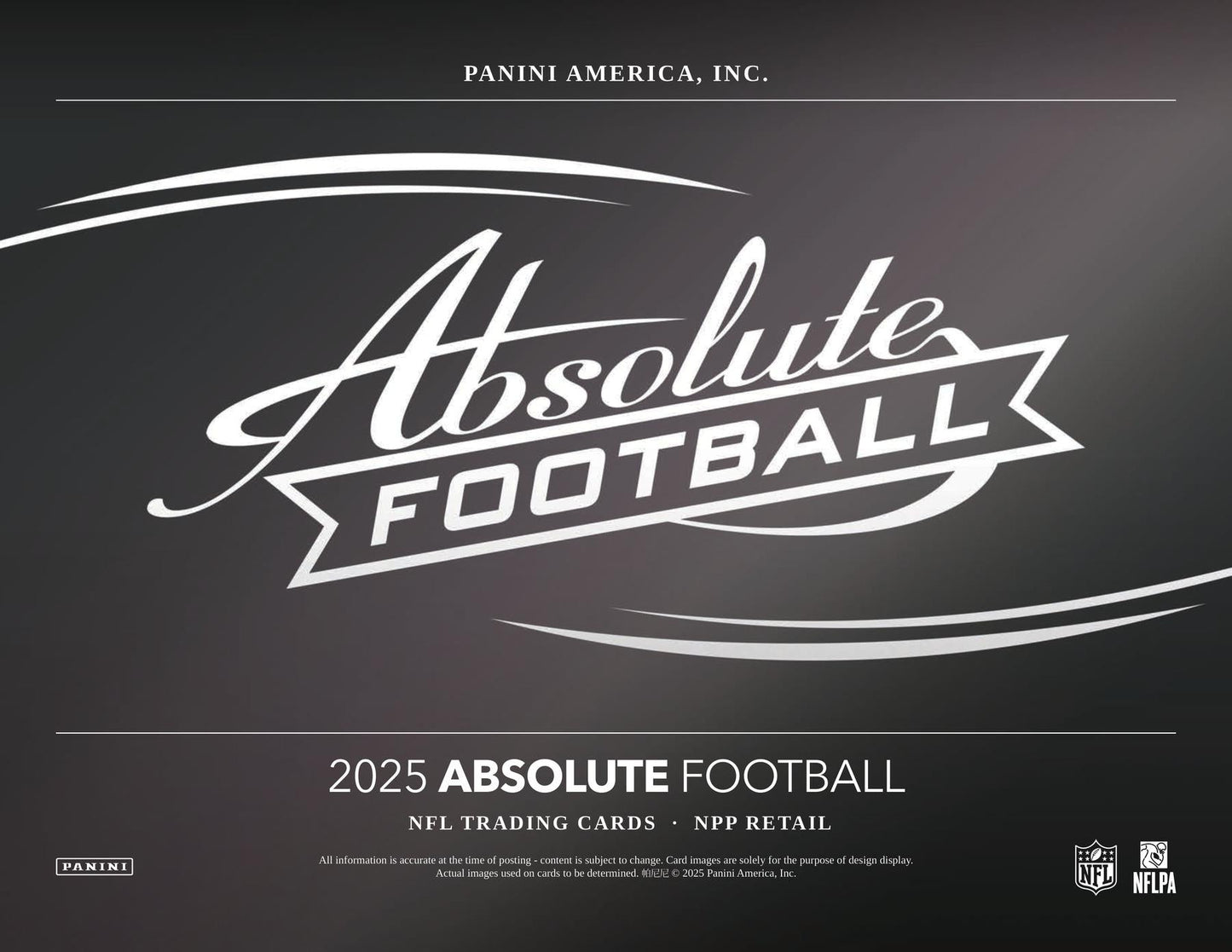 2025 Panini Absolute Football 6-Pack Blaster