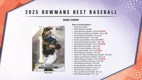 2025 Bowman's Best Baseball Hobby
