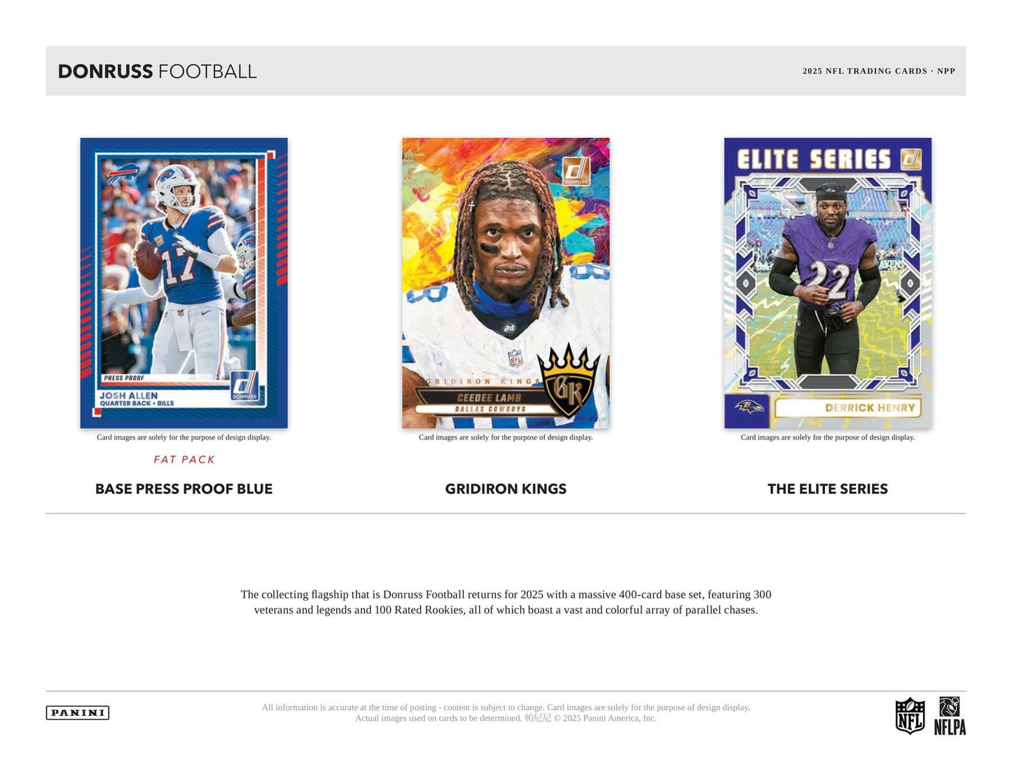 2025 Panini Donruss Football 6-Pack Blaster
