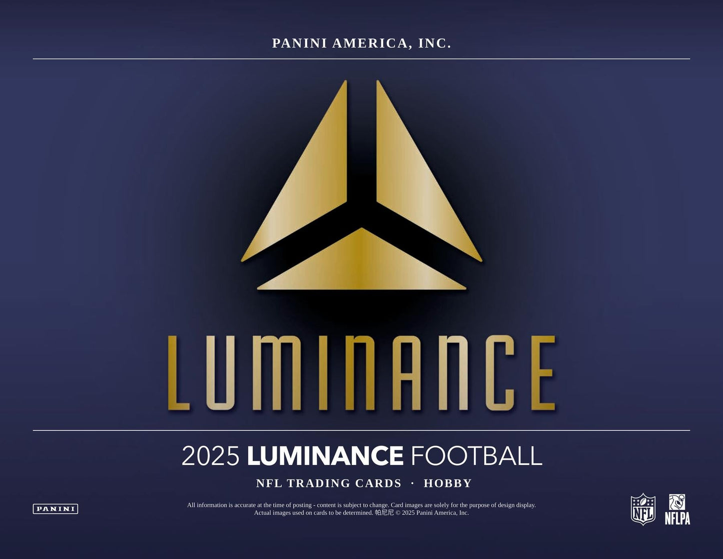 2025 Panini Luminance Football Hobby