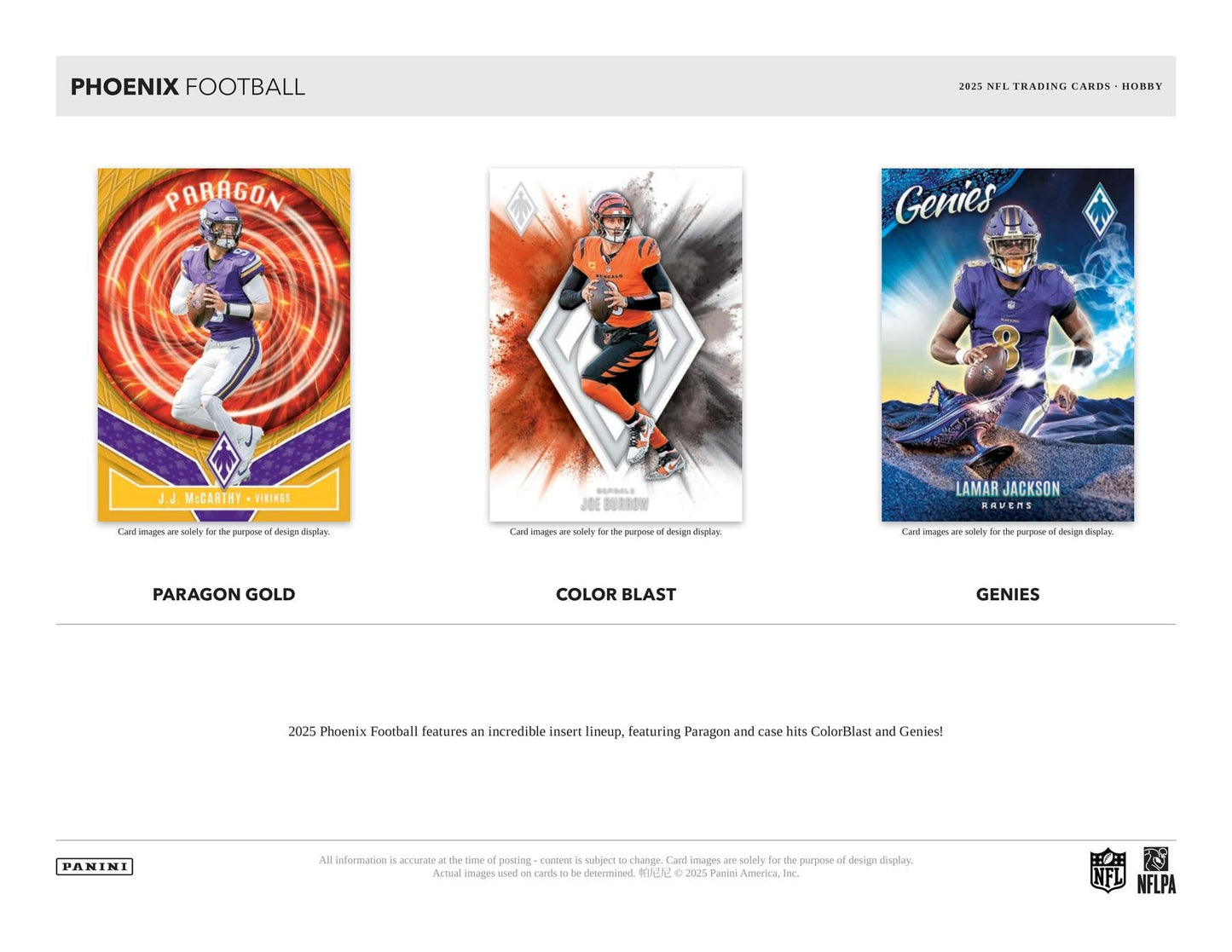 2025 Panini Phoenix Football Hobby