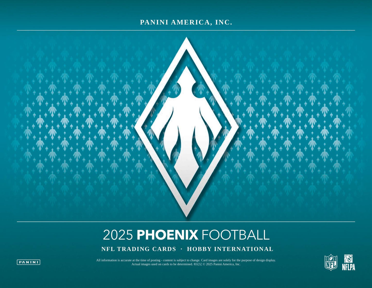 2025 Panini Phoenix Football Hobby International Mega