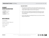 2025 Panini Prizm Draft Picks Football Hobby