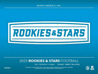 compare product 2025 Panini Rookies and Stars Football Gravity Feed 6 Box Case