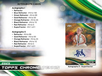 2025 Topps Chrome Tennis Hobby